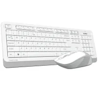 Комплект клавиатура + мышь A4Tech Fstyler FG1010 (белый/серый) фото 2